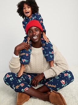 Printed Flannel Pajama Pants