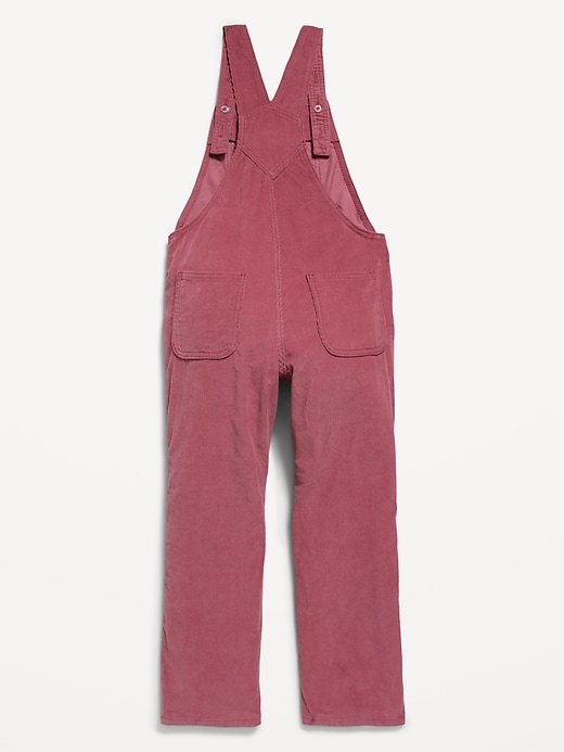 View large product image 2 of 2. Slouchy Straight Corduroy Overalls for Girls