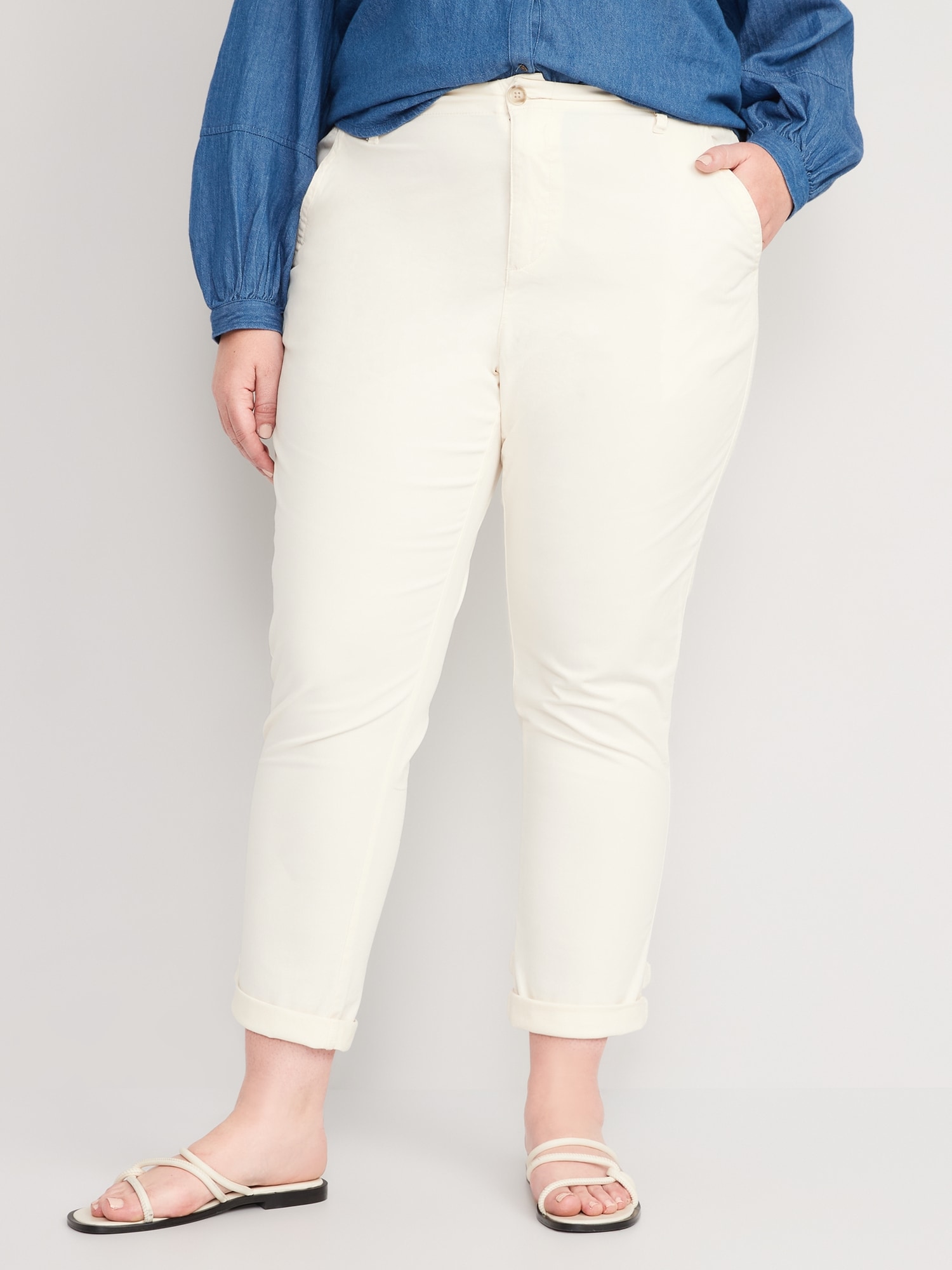 HighWaisted OGC Chino Pants for Women Old Navy