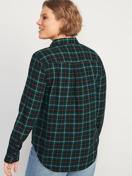 Image number 6 showing, Plaid Flannel Classic Shirt