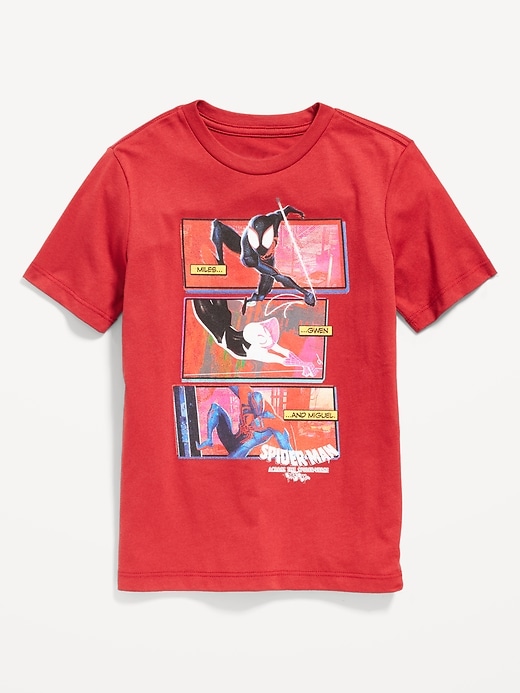 Spider-Man™: Across the Spider-Verse Gender-Neutral T-Shirt for Kids ...