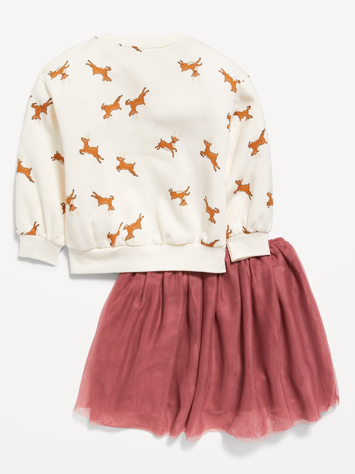 Printed FrenchTerry Sweatshirt and Tutu Skirt Set for Toddler Girls Old Navy