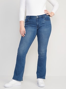Old Navy Mid-Rise Wow Boot-Cut Jeans for Women