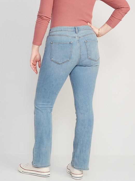 Image number 6 showing, Mid-Rise Wow Boot-Cut Jeans for Women