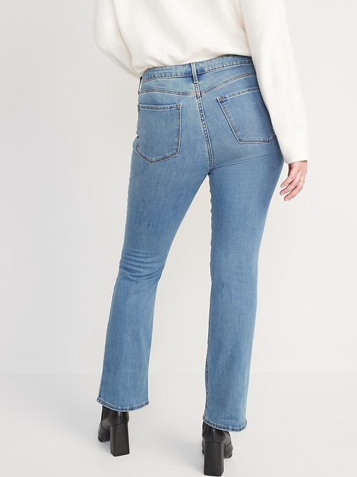 Image number 6 showing, Mid-Rise Kicker Boot-Cut Jeans for Women