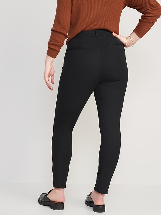 Image number 5 showing, Curvy High-Waisted Pixie Skinny Ankle Pants for Women