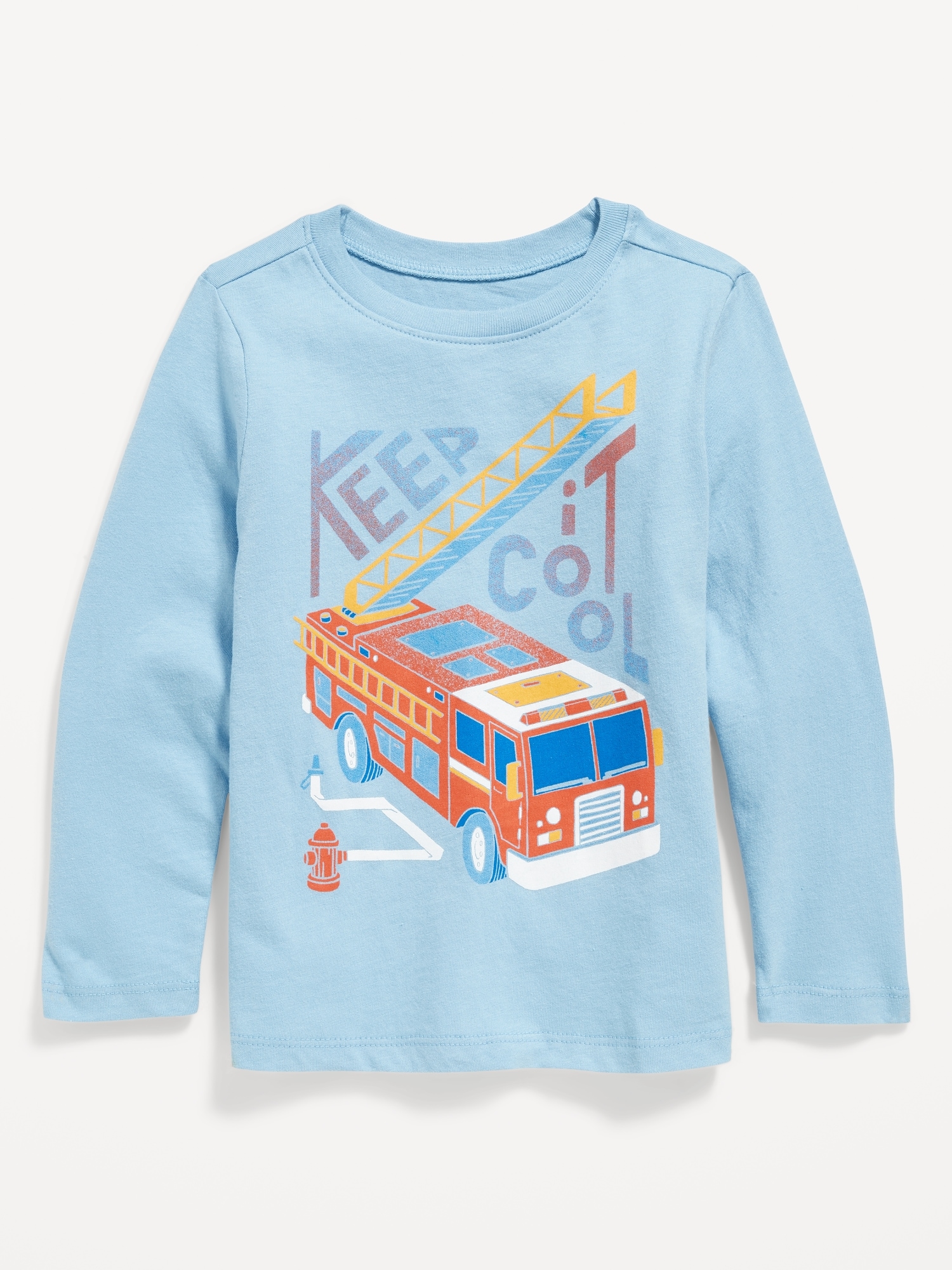 Oldnavy Unisex Long-Sleeve Graphic T-Shirt for Toddler