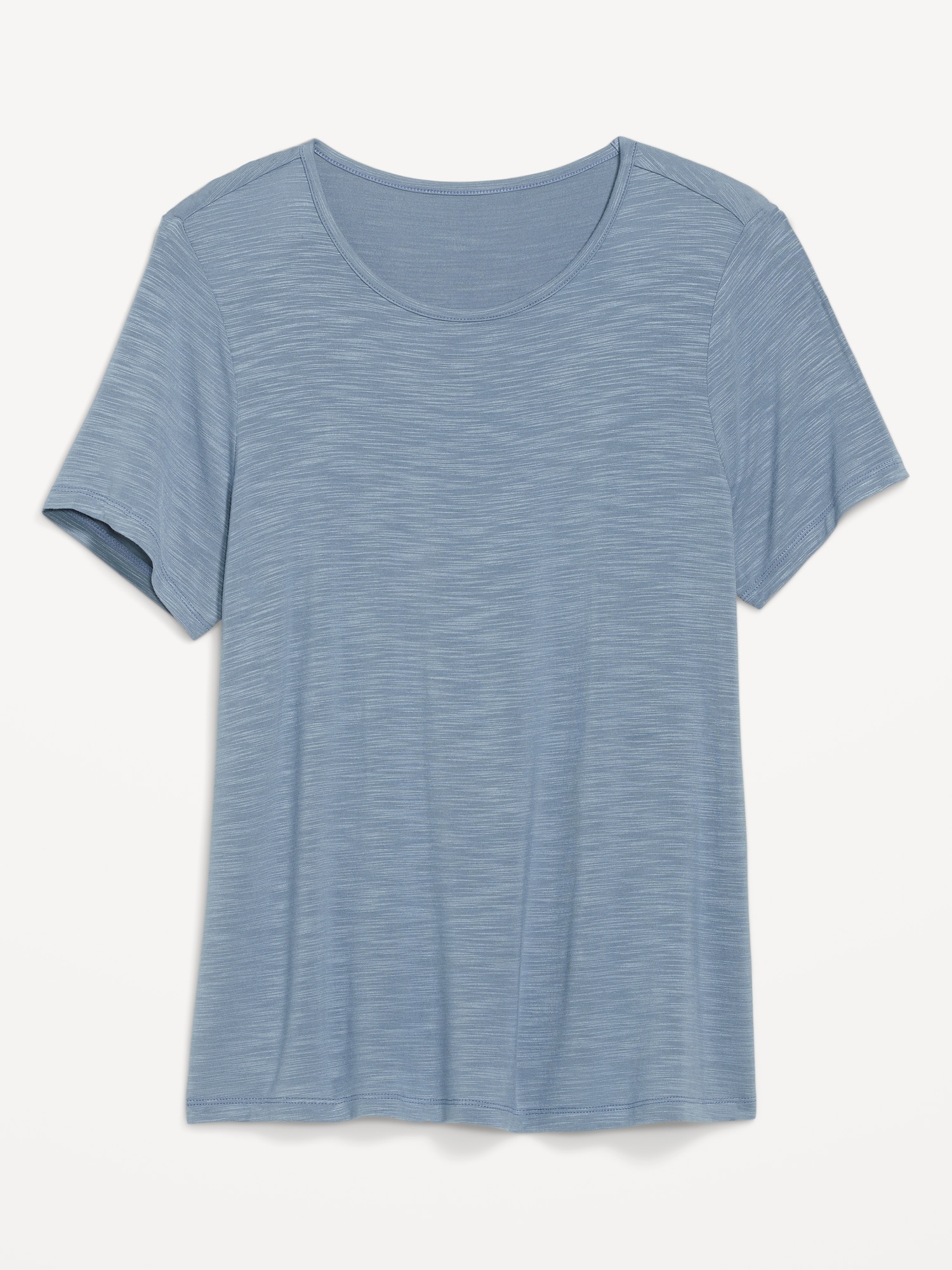 Old Navy Women's Luxe V-Neck Ribbed Slub-Knit T-Shirt - - Petite Size XL