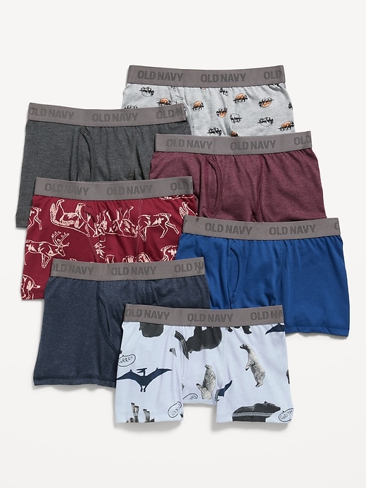 Old Navy Printed Boxer-Briefs Underwear 7-Pack for Boys. 6