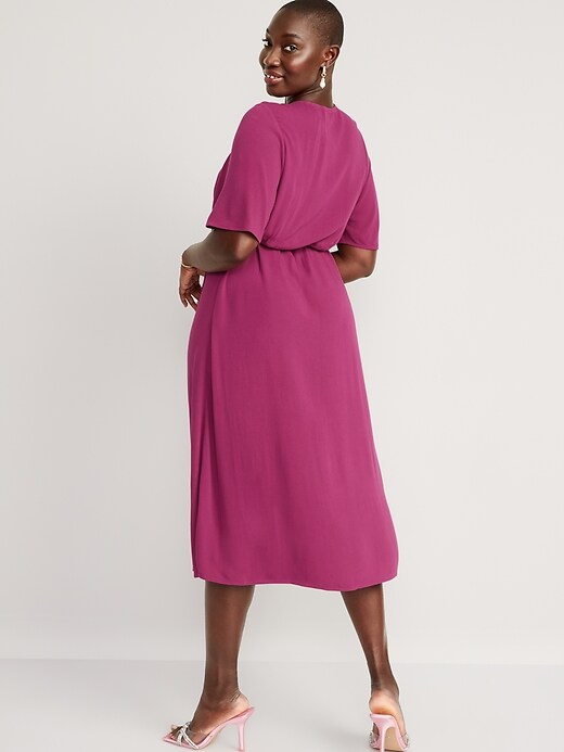 old navy long sleeve wrap dress Wrap Dresses