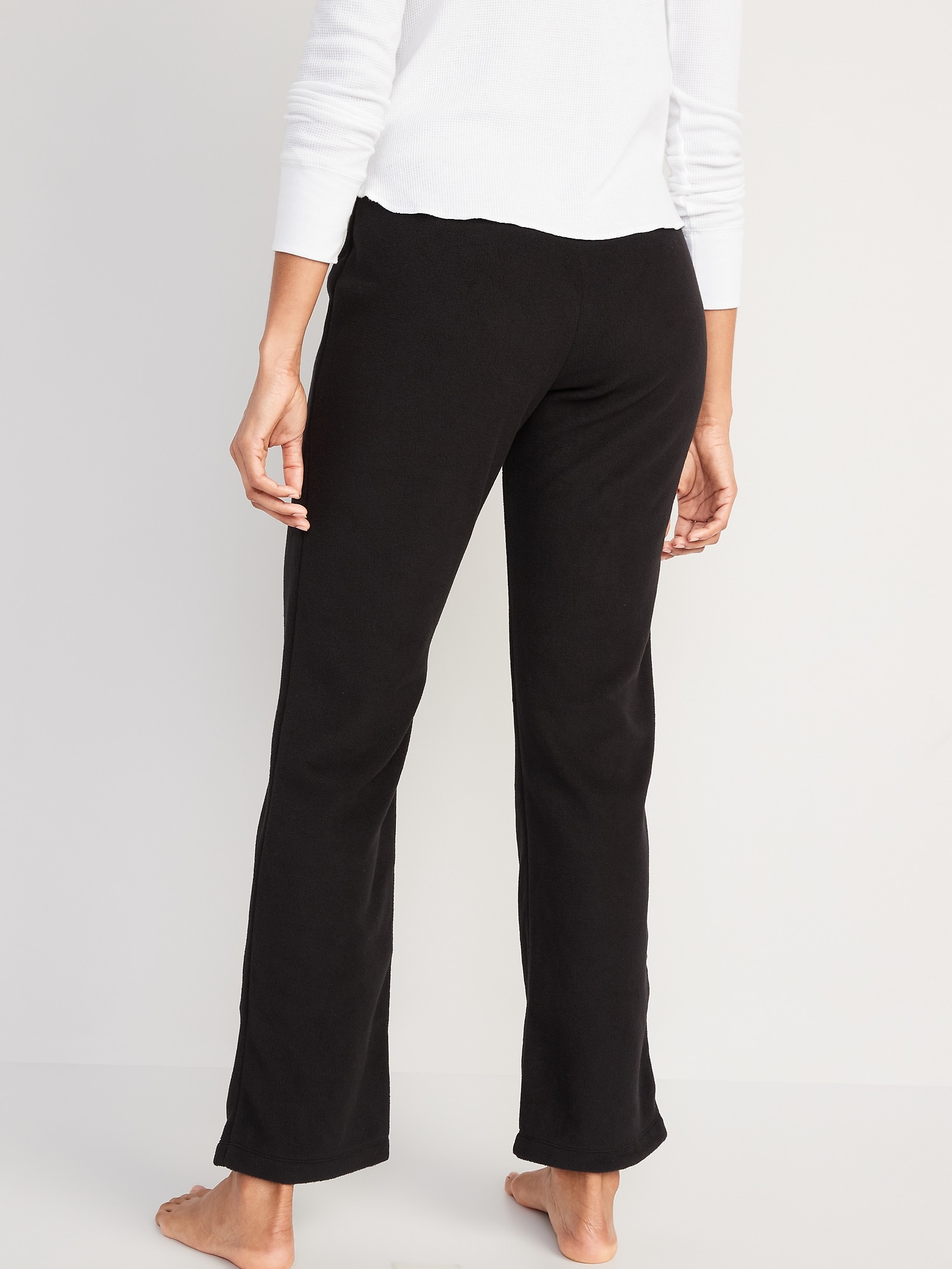Mid-Rise Microfleece Pajama Pants for Women | Old Navy