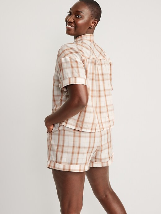 Image number 6 showing, Printed Pajama Shorts Set