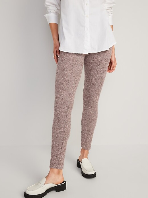 Marled cozy shop chenille leggings