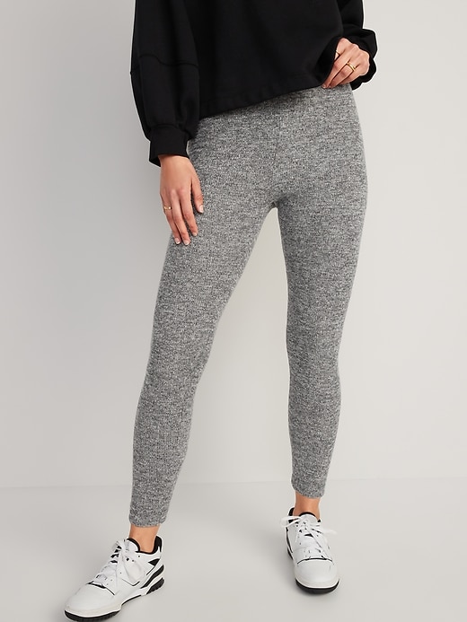 Image number 1 showing, High-Waisted Ankle Leggings for Women