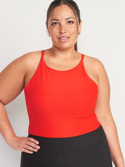 Image number 7 showing, Light Support PowerSoft Longline Sports Bra