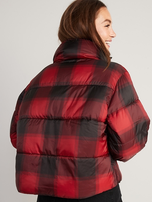 Image number 2 showing, Water-Resistant Frost Free Short Puffer Jacket