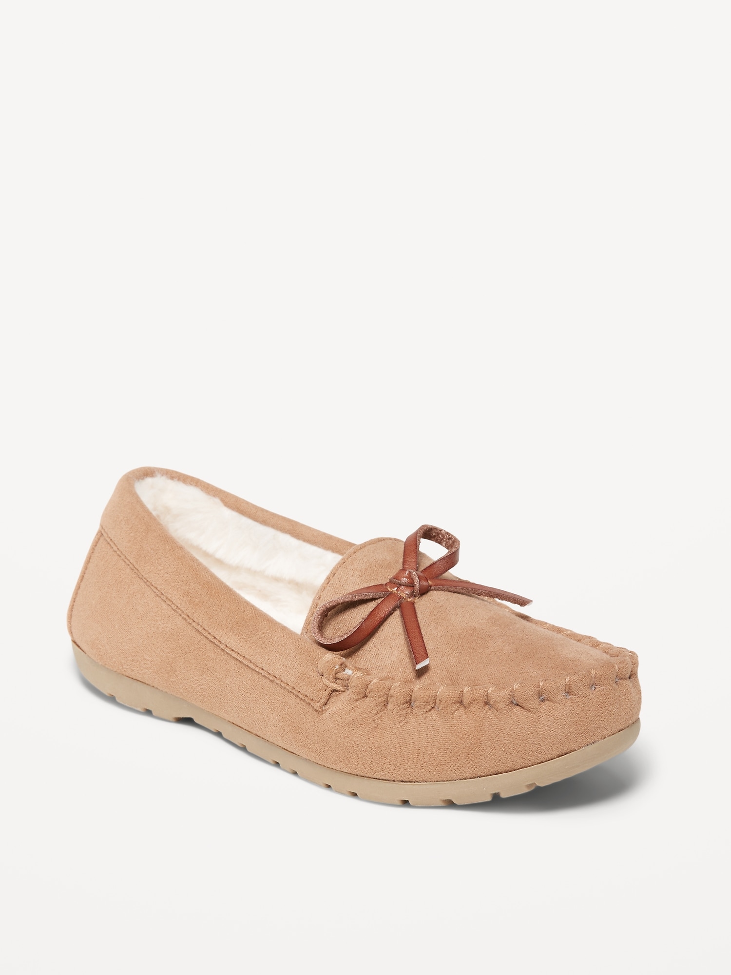 Old shop navy moccasins