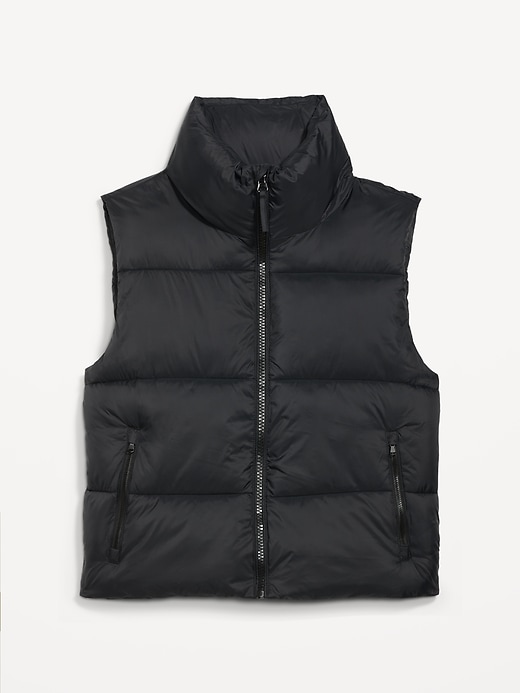 Old navy shop white puffer vest