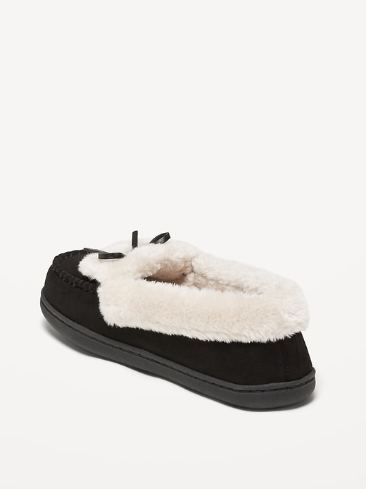 Image number 6 showing, Faux-Suede Moccasin Slippers