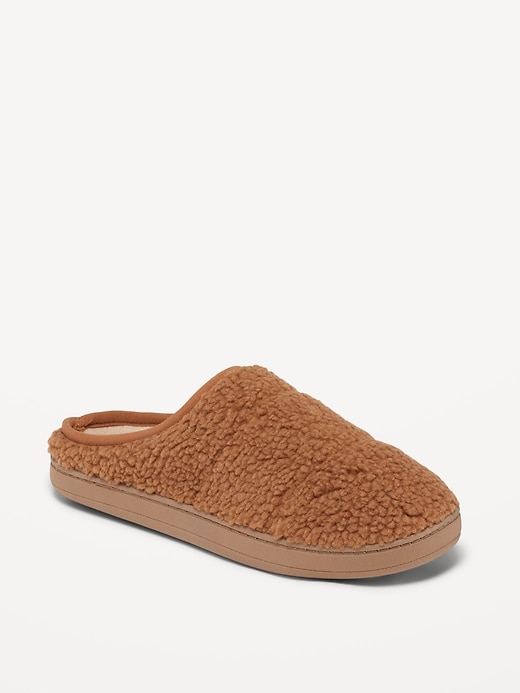 Old Navy Plush Sherpa Slippers for Women. 1