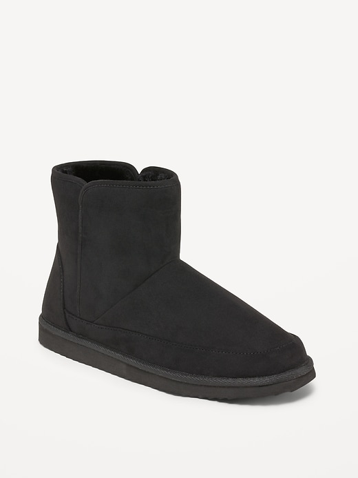 Old navy black suede boots hotsell