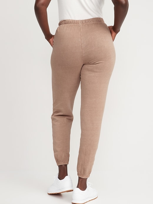 Image number 6 showing, Extra High-Waisted Fleece Sweatpants