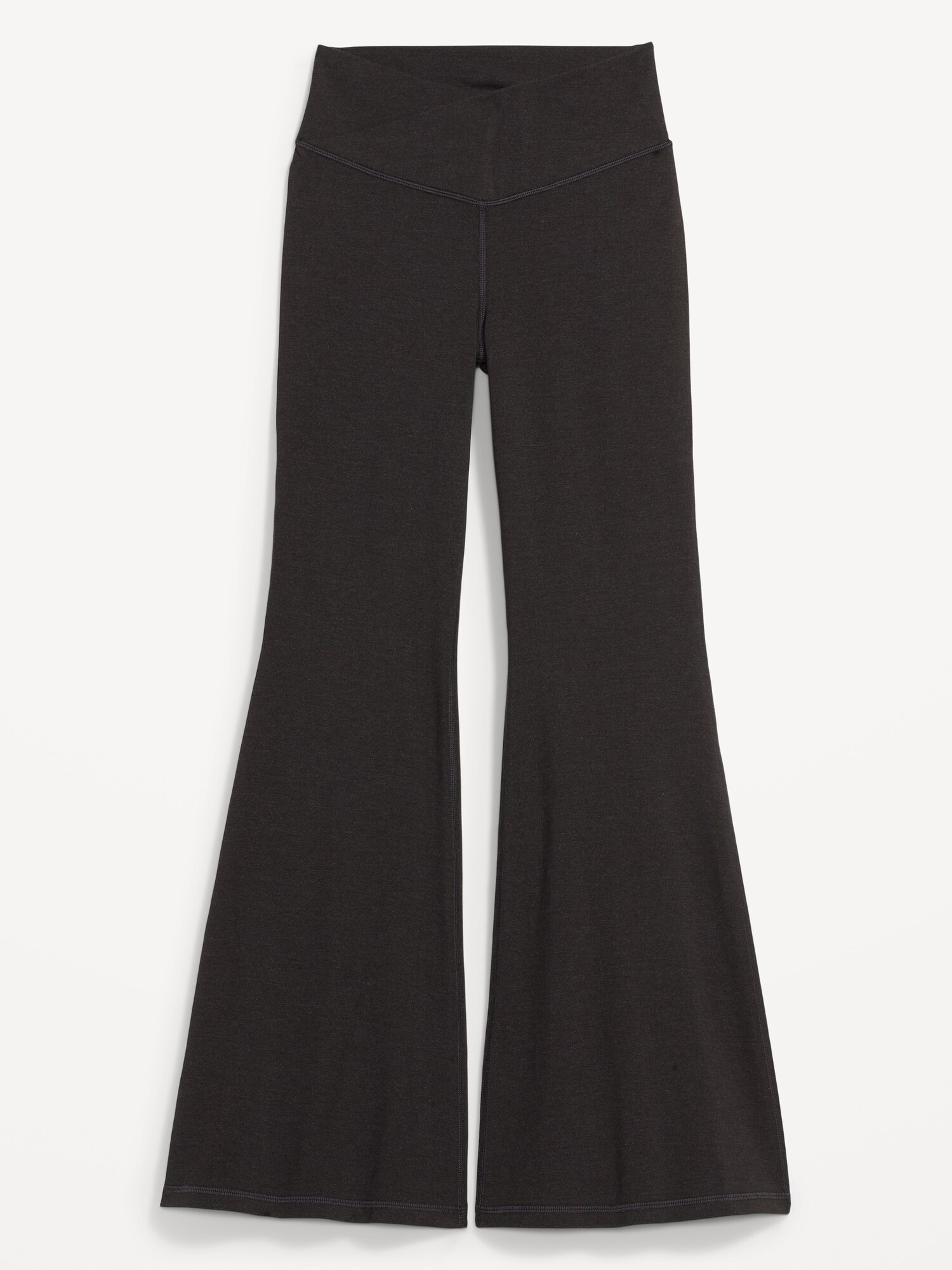 Extra High Waisted PowerChill Crossover Super Flare Pants For Women 