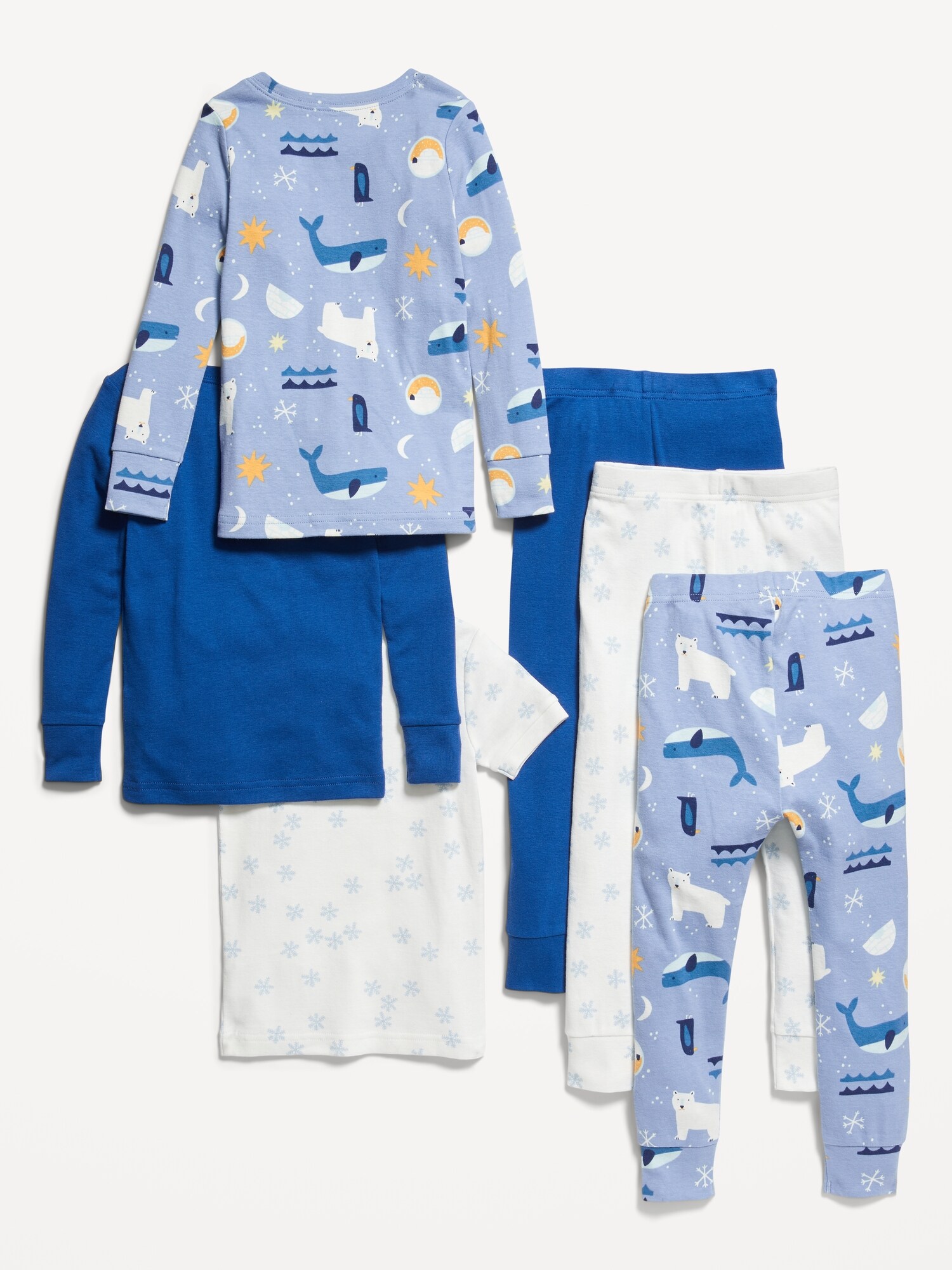 Unisex 6Piece Pajama Set for Toddler & Baby Old Navy