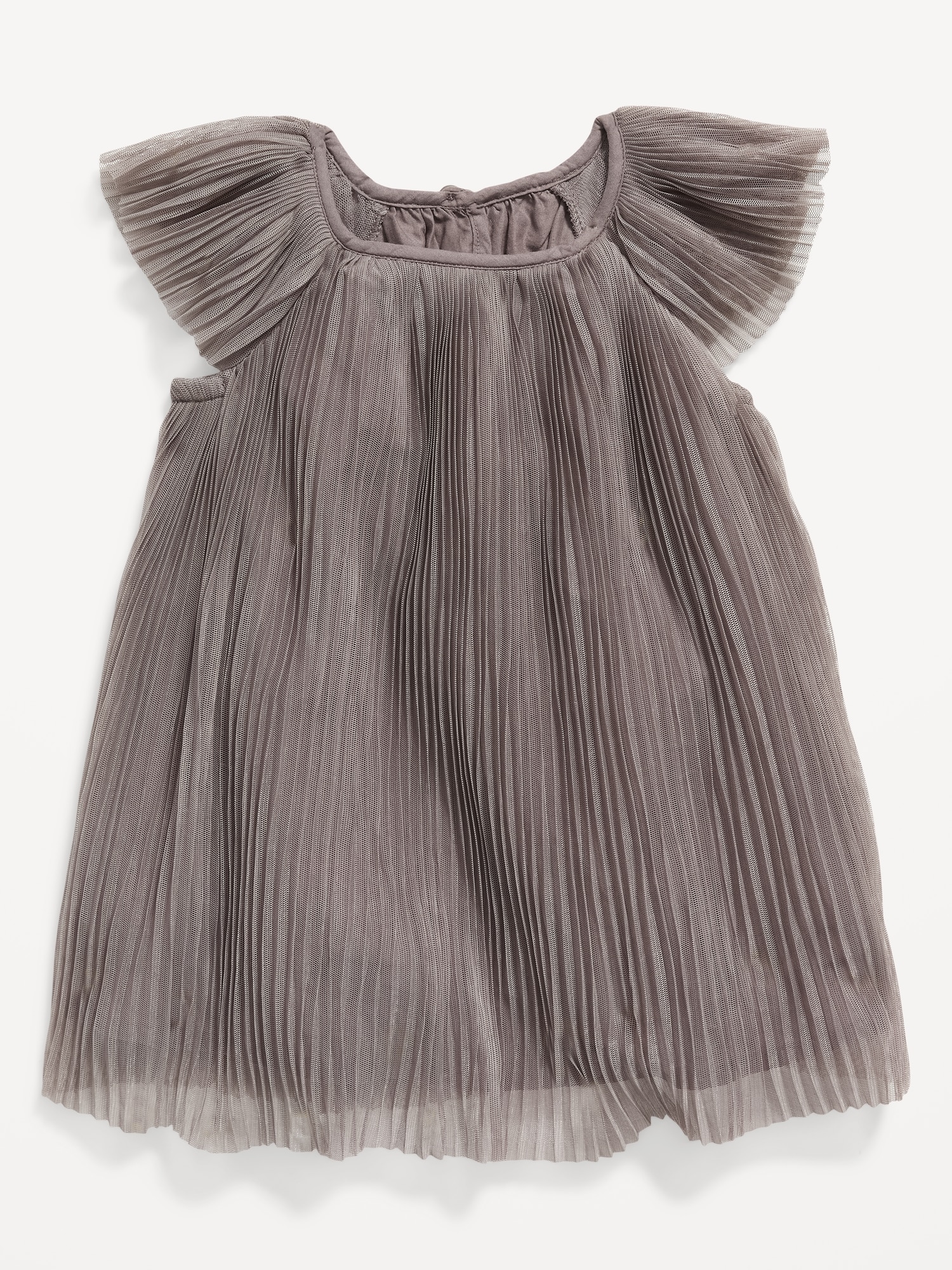 FlutterSleeve Pleated Tulle Swing Dress for Baby Old Navy
