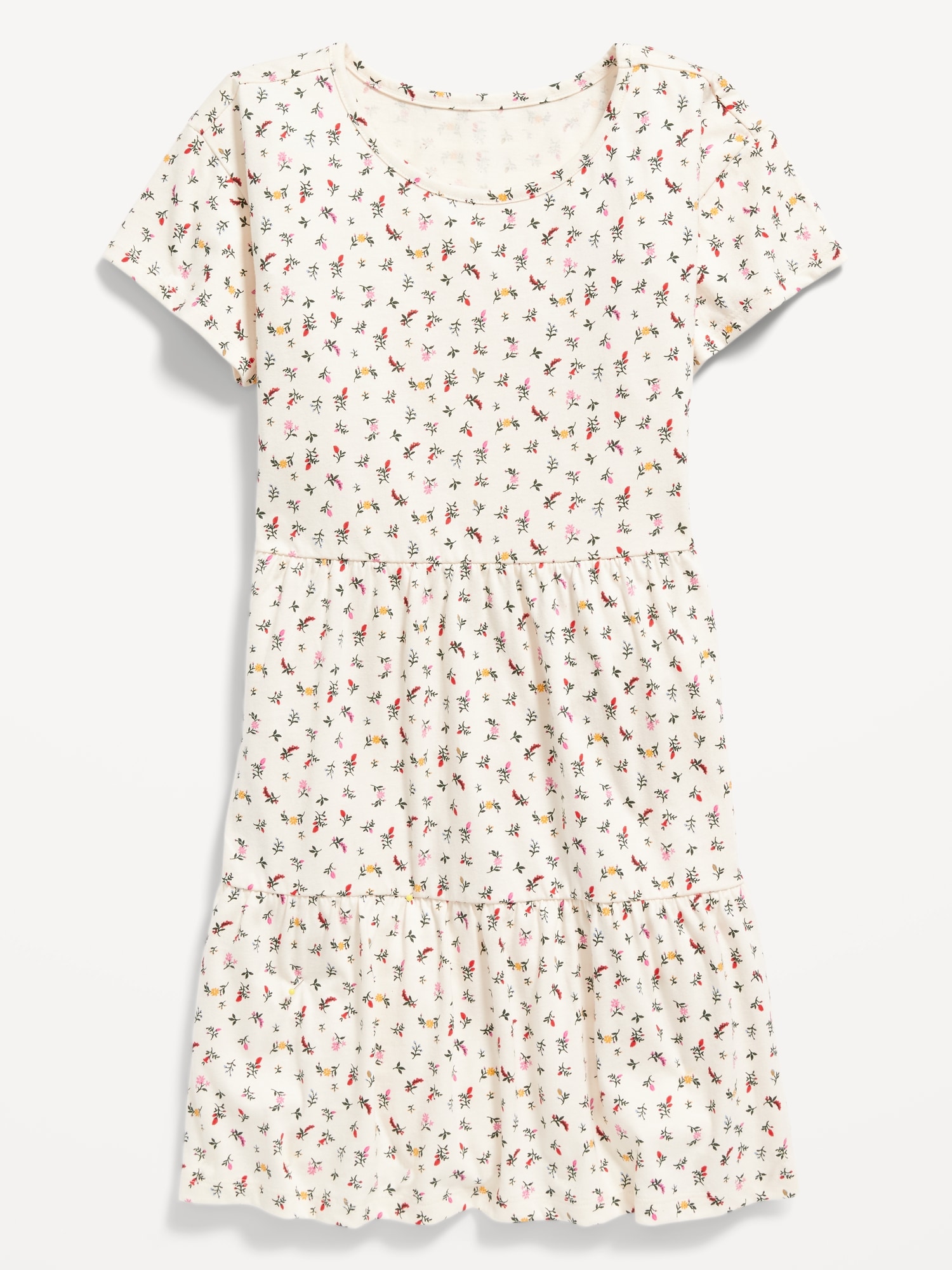 Short sleeve jersey swing clearance dress