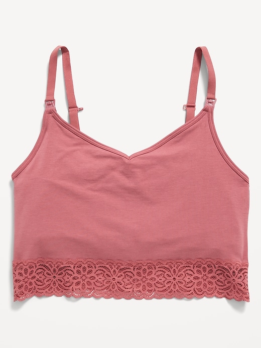 Old Navy Maternity Supima® Cotton-Blend Nursing Cami Bra