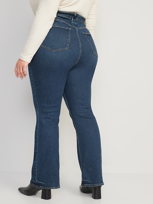 Image number 8 showing, Higher High-Waisted Flare Crop Jeans for Women