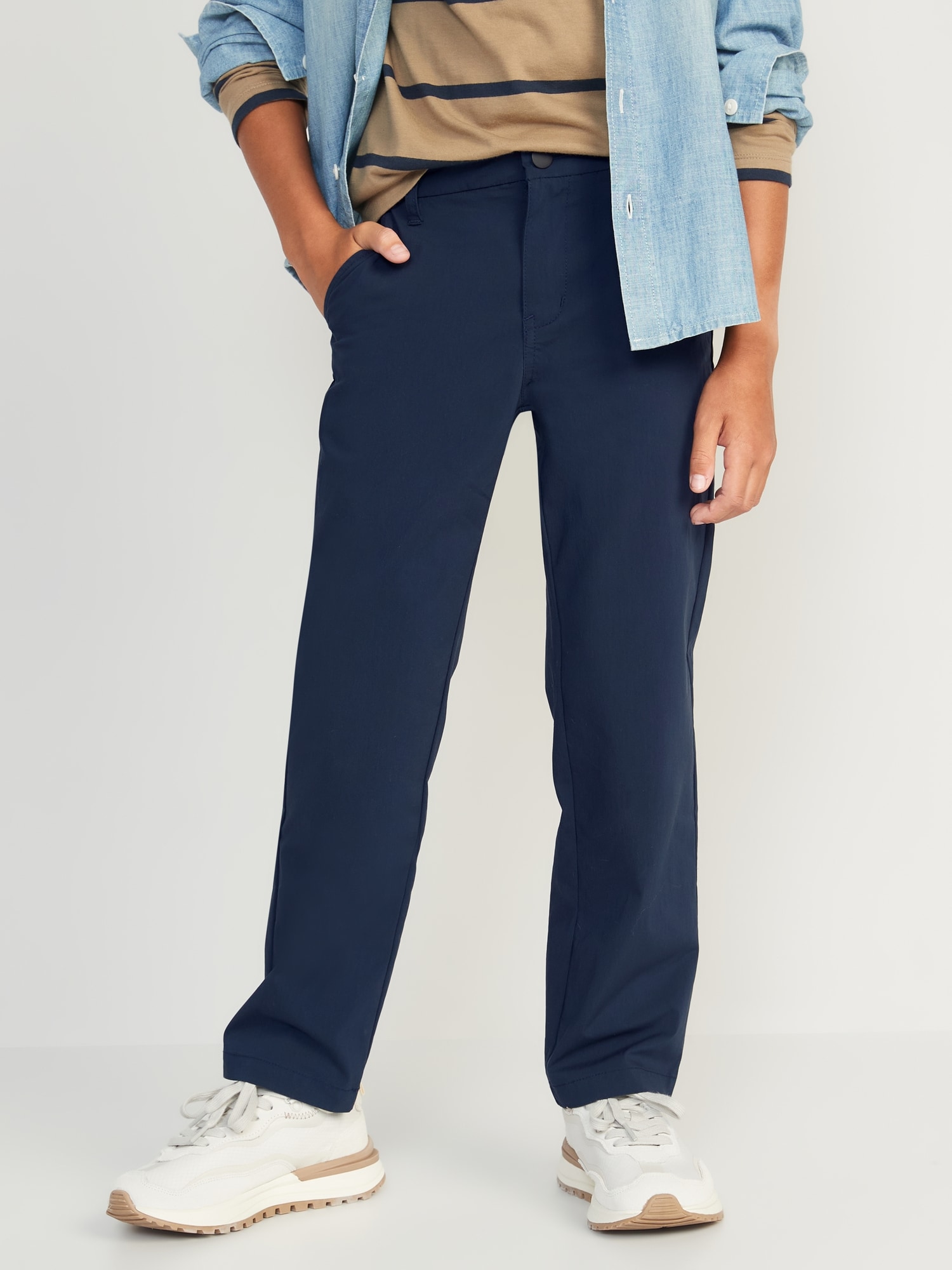 Old Navy Slim Built-In Flex Chino School Uniform Pants for Boys |  Southcentre Mall