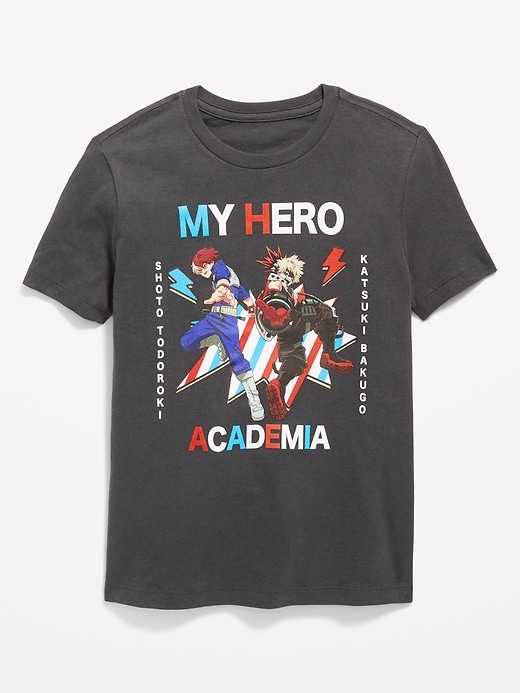 View large product image 1 of 2. My Hero Academia™ Gender-Neutral Graphic T-Shirt for Kids