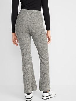 Home, Old Navy High Waisted Rib-Knit Flare Leggings for Women