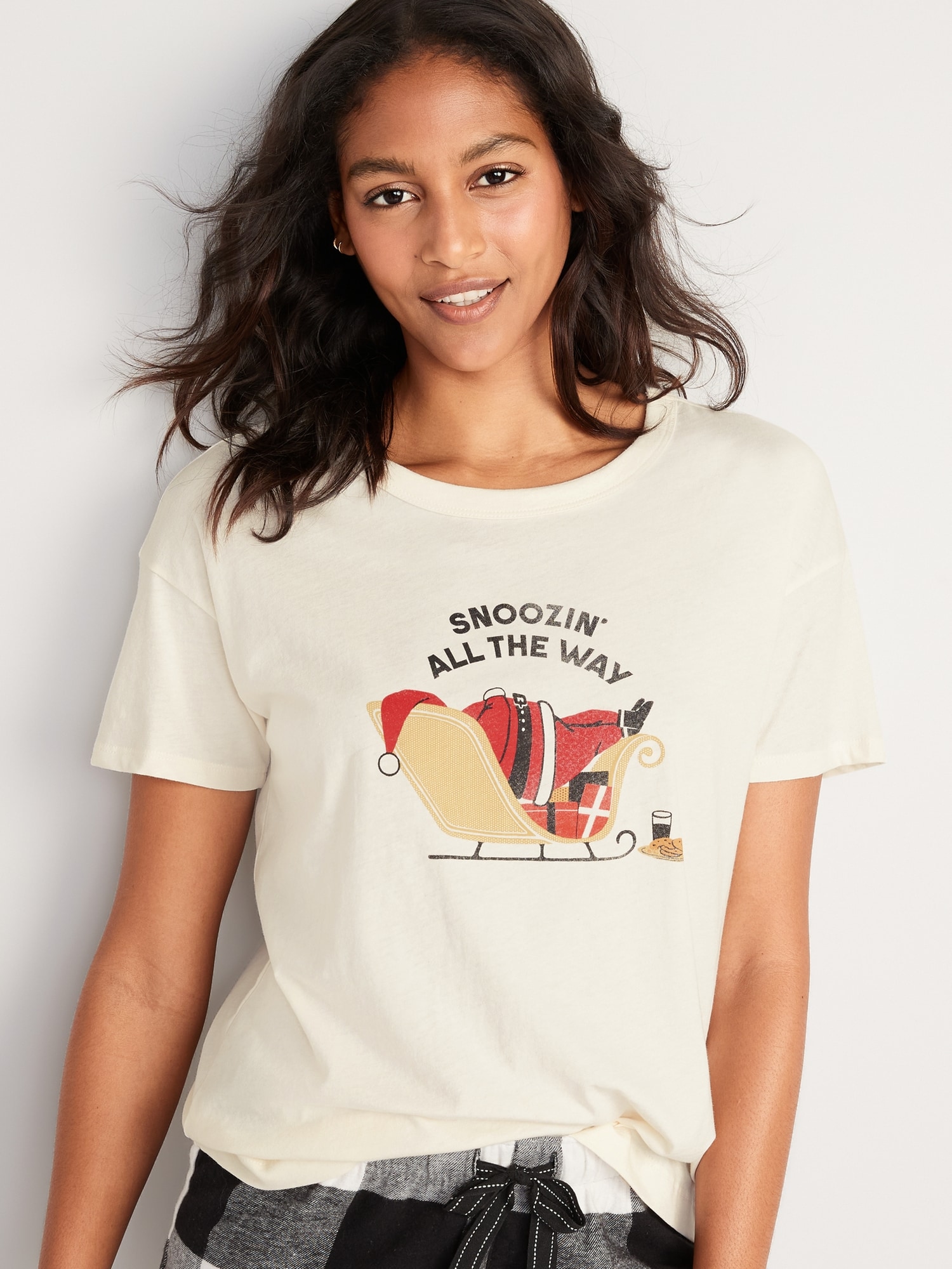 Matching Holiday Graphic Easy T-Shirt