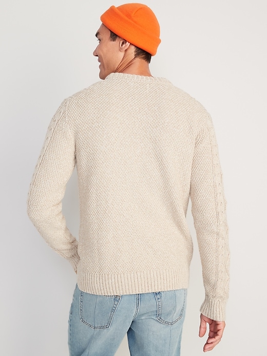 Image number 2 showing, Cozy Cable-Knit Cotton Sweater