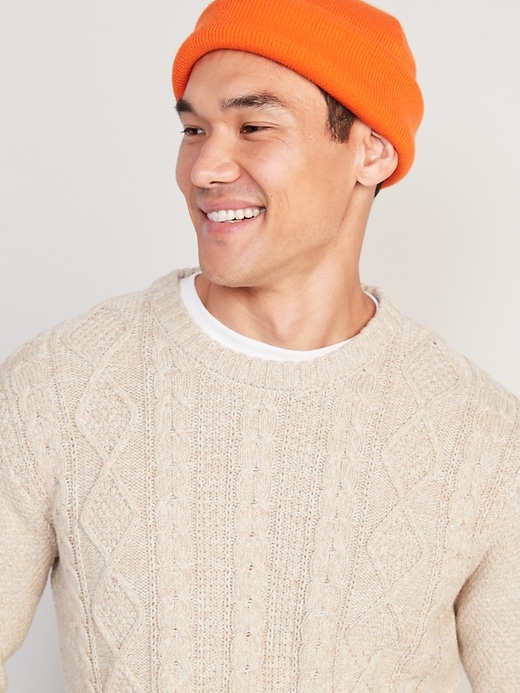 Image number 3 showing, Cozy Cable-Knit Cotton Sweater