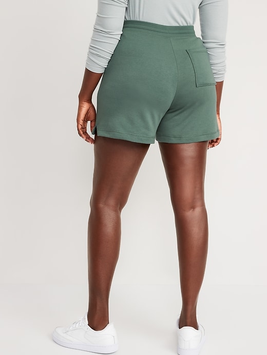 Image number 6 showing, Extra High-Waisted Vintage Sweat Shorts -- 5-inch inseam