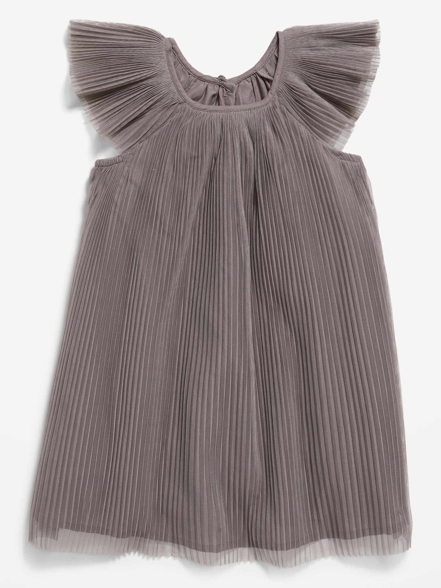 Flutter-Sleeve Pleated Swing Dress for Toddler Girls | Old Navy