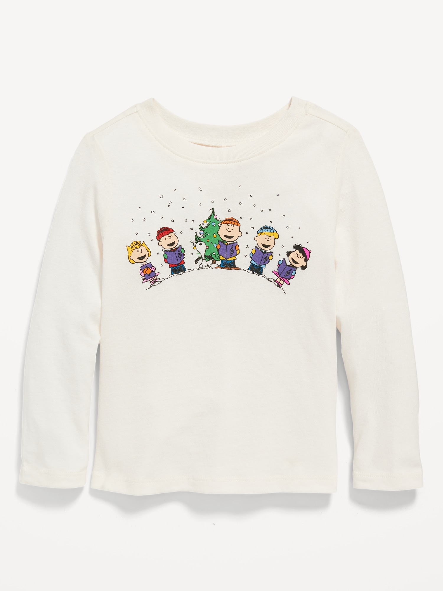 Peanuts® Christmas-Graphic Unisex T-Shirt for Toddler