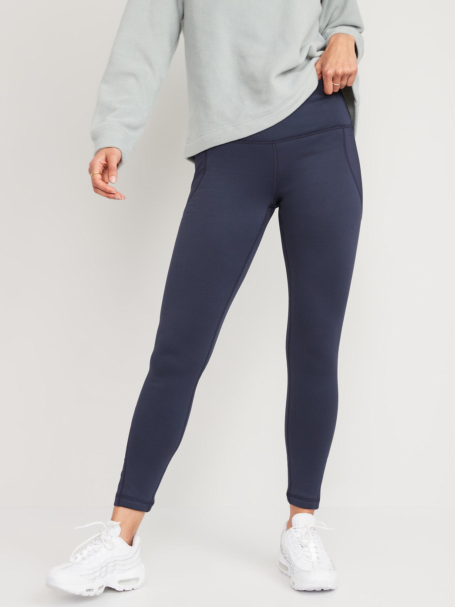 Old Navy High-Waisted UltraCoze Side-Pocket Performance Leggings