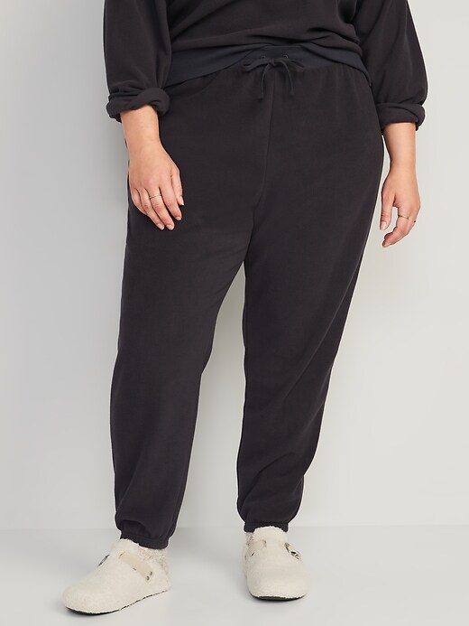 High-Waisted Microfleece Lounge Jogger Sweatpants | Old Navy