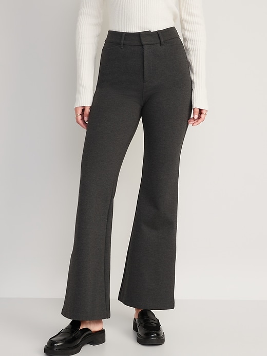 Image number 1 showing, Extra High-Waisted Stevie Trouser Flare Pants