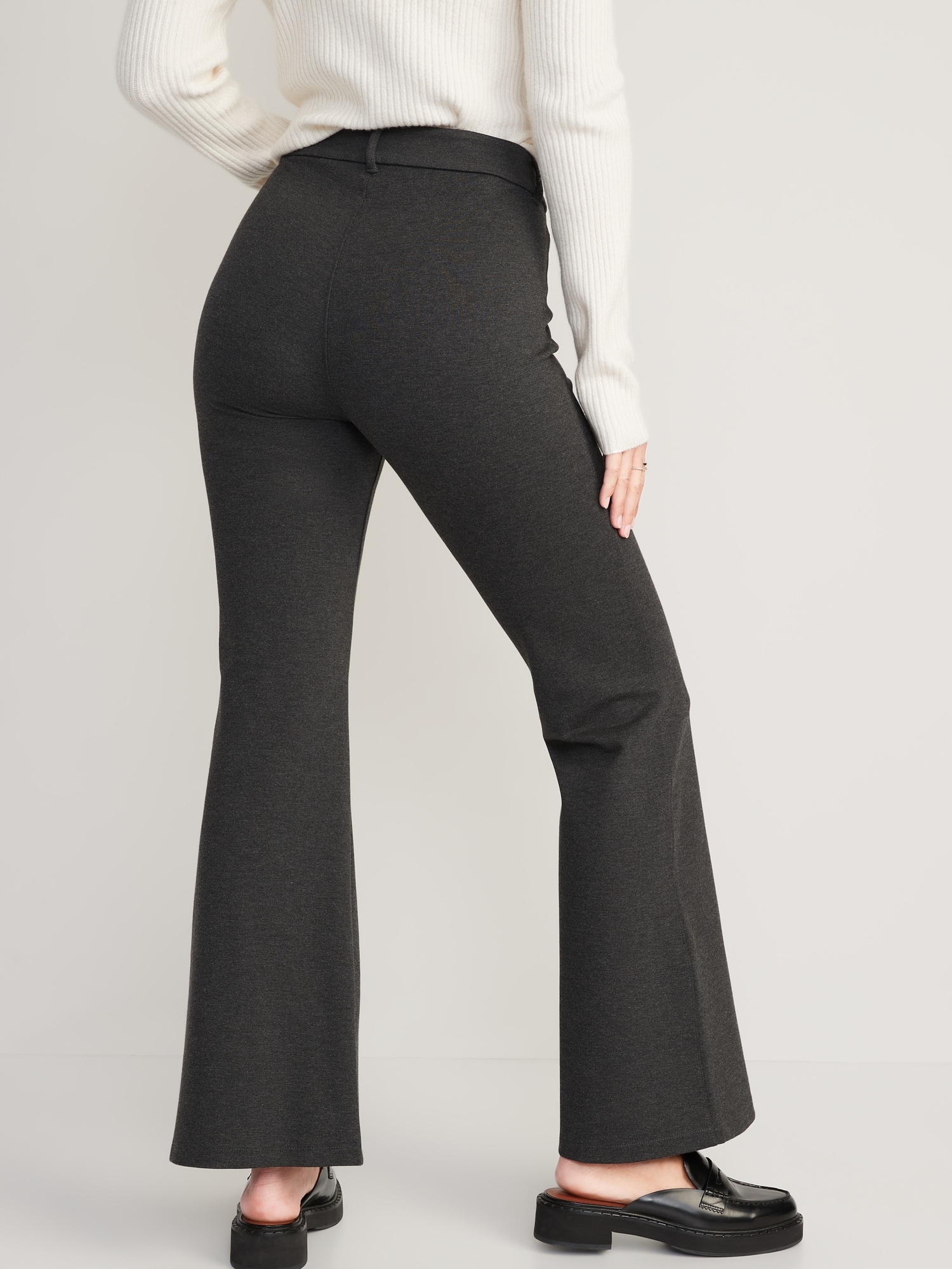 Extra High-Waisted Stevie Trouser Flare Pants for Women | Old Navy