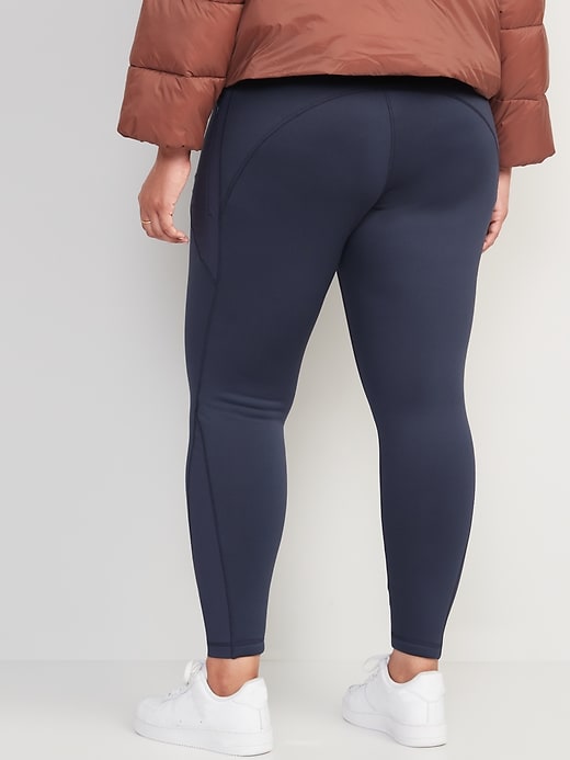 Image number 8 showing, High-Waisted UltraCoze Fleece-Lined Leggings