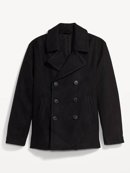 Old navy men's winter pea coats on sale