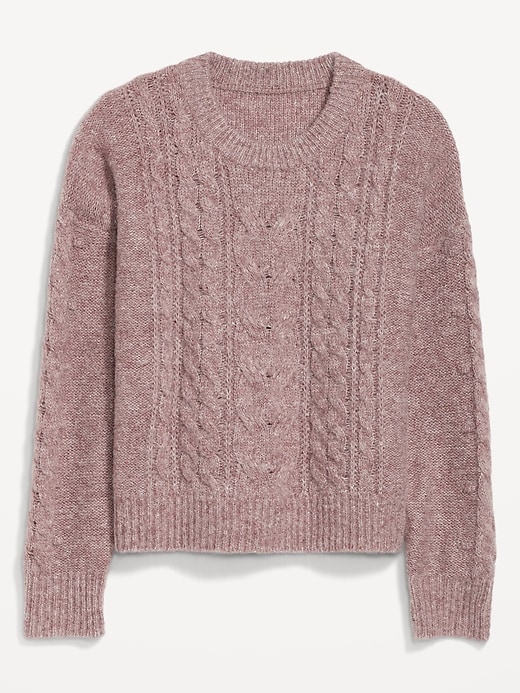 Fishers Cable Knit Sweater, Lilly's Pink - Classic Prep