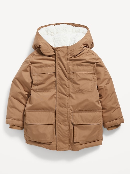 View large product image 1 of 1. Unisex Water-Resistant Hooded Parka for Toddler