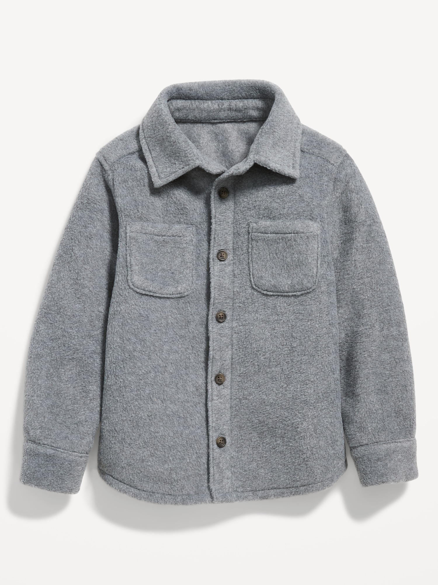 Cozy Microfleece Button-Front Shirt for Toddler Boys | Old Navy